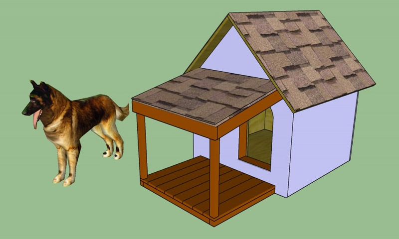Jak zrobić dom dla psa własnymi rękami