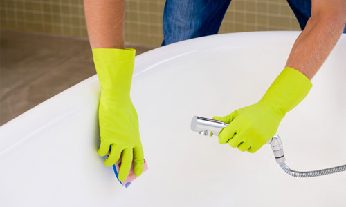 Jak mýt akrylovou koupel