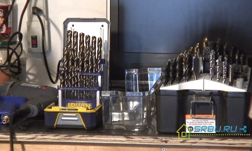Types of drills for metal, wood, concrete and tile