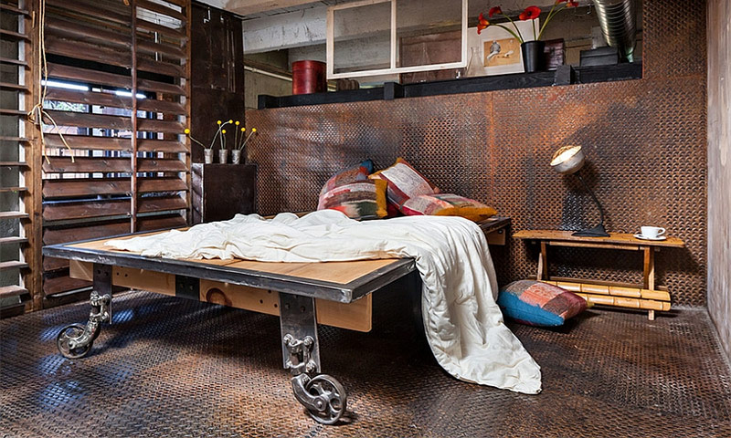 Dormitorio tipo loft: diseño de interiores e ideas fotográficas