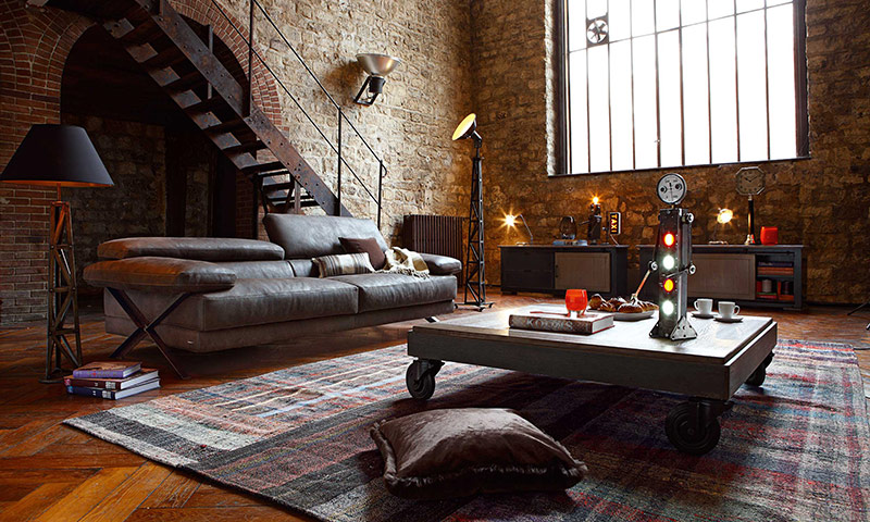 Interior design in the loft style, its features