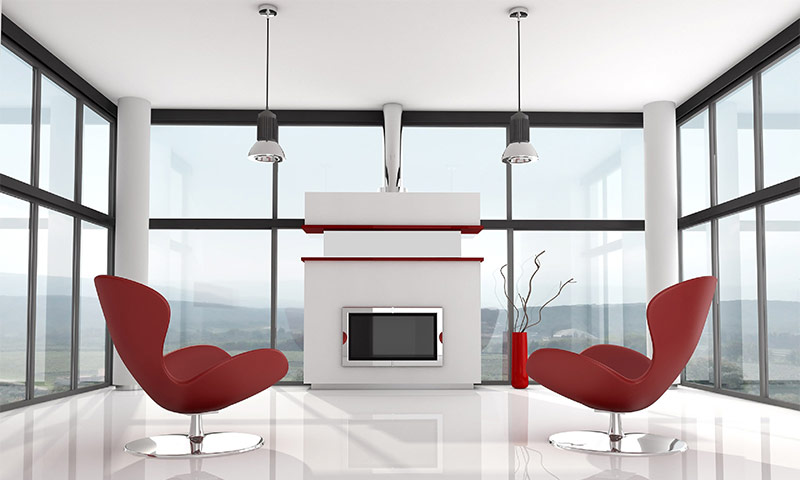 Design de interiores de estilo minimalista