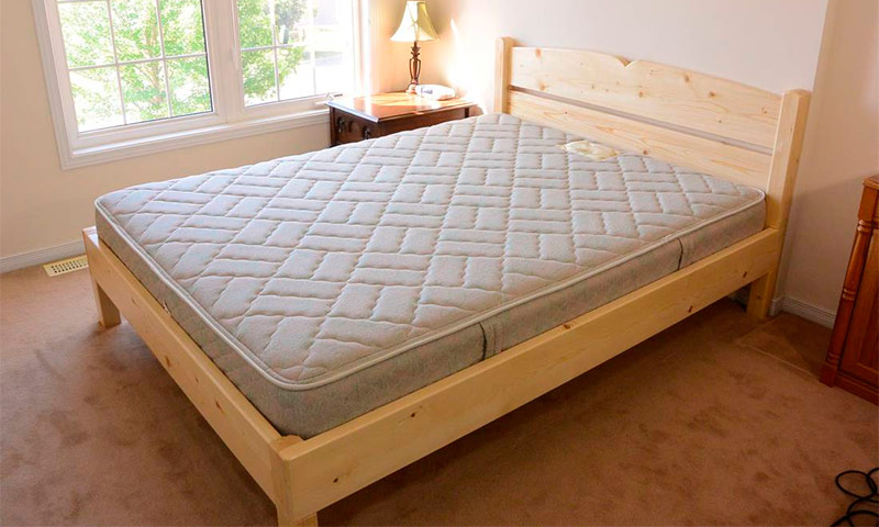 كيفية صنع سرير مزدوج نفسك