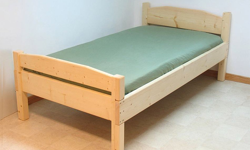 Cómo hacer una cama individual hágalo usted mismo