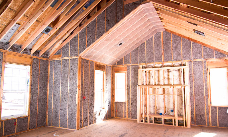 Insulation for the walls of a frame house which is better