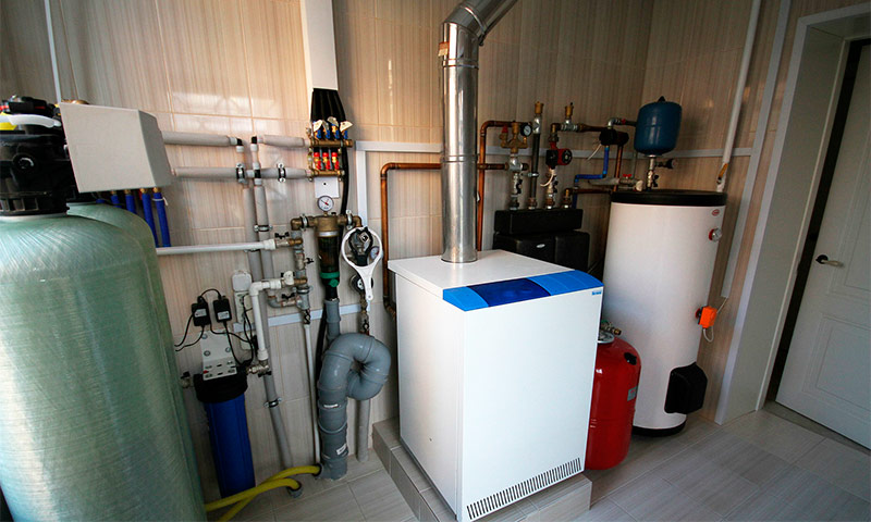 Reglas y regulaciones para instalar una caldera de gas en una casa privada