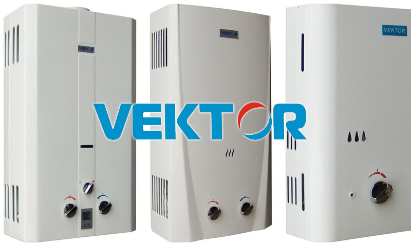 Escalfador d'aigua de gas vectorial - ressenyes i recomanacions