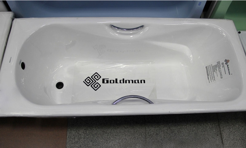 Reviews on opinions of visitors about cast-iron bathtubs Goldman