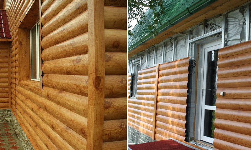 Reviews and opinions on the use of log siding