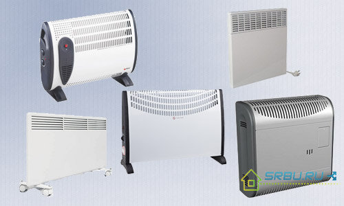 Electric convector heaters