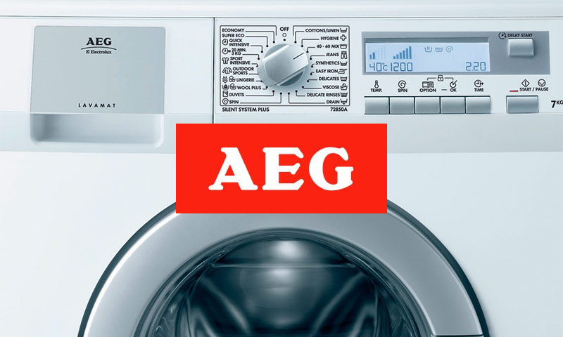 เครื่องซักผ้า AEG - ความคิดเห็นของผู้เชี่ยวชาญและผู้ใช้