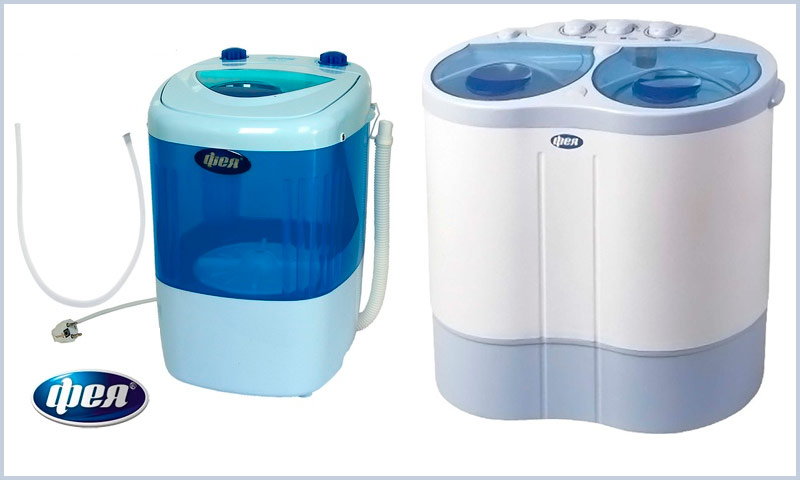 Fairy washing machines - reviews of mechanical and semi-automatic