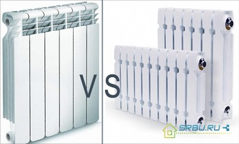 Hvad er bedre bimetalliske radiatorer eller støbejern