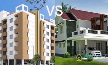 ¿Qué es mejor construir una casa o departamento privado?