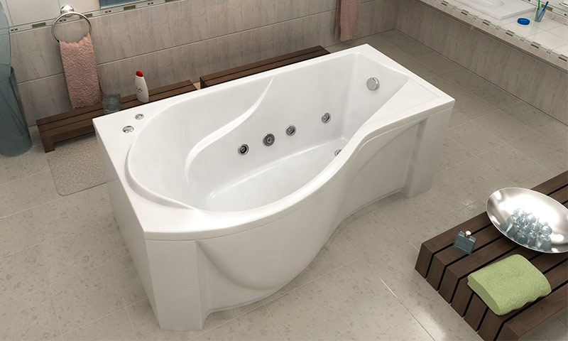 Bathtub akrilik terbaik - penarafan model