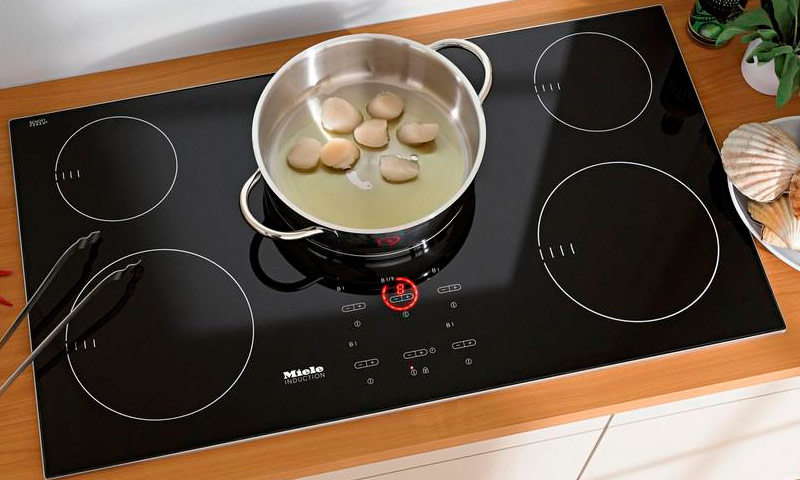 Induction hob selection